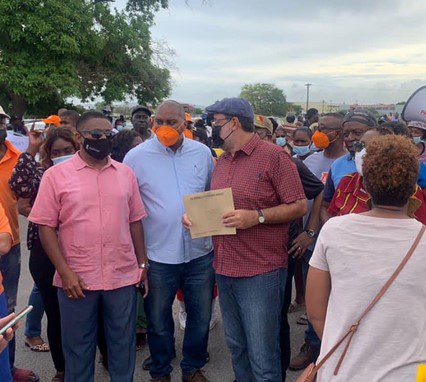 PNP Stages March at Ministry of Finance Over Rising Fuel Prices in Jamaica